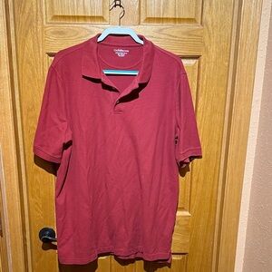 Croft & Barrow Men's Deep Red Polo Shirt